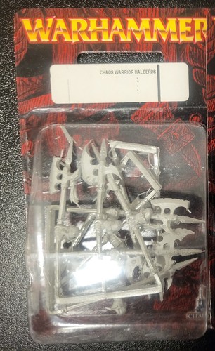 Chaos warrior halberds - halberds,
