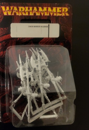 Chaos warrior halberds - halberds,
