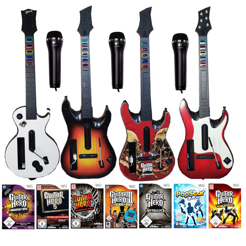 Nintendo wii guitar spiele - wii,