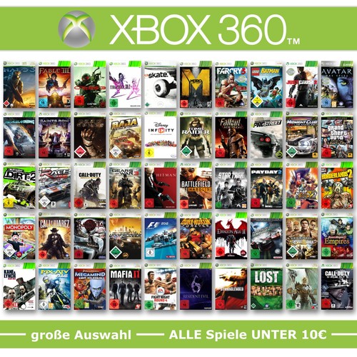 Xbox 360 spiele wahl - xbox, 🚨