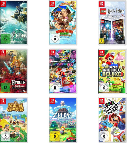 Nintendo switch spiele - spiele, auswahl