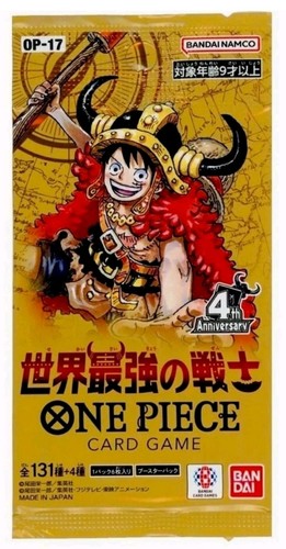 One piece booster pack - op-17,